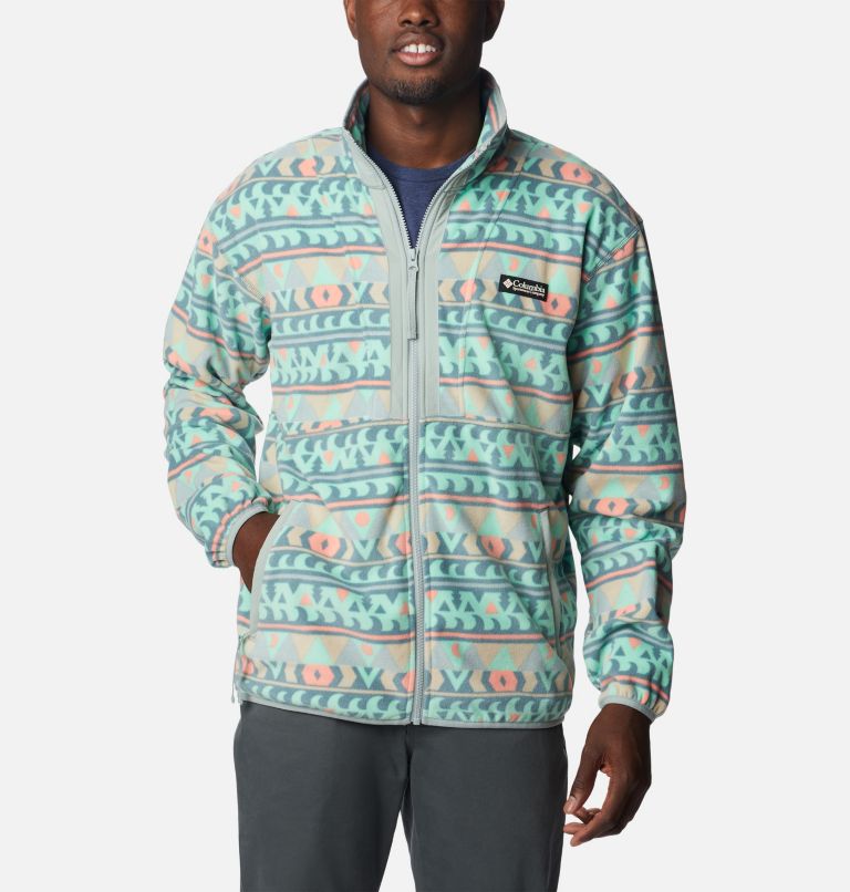 Columbia Back Bowl Lightweight Hooded Fleece Blue