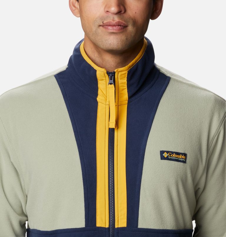 Back Bowl&trade; Fleece Lightweight | 348 | XXL Men's Back Bowl&trade; Fleece Lightweight, Safari, Collegiate Navy, Bright Gold, a2