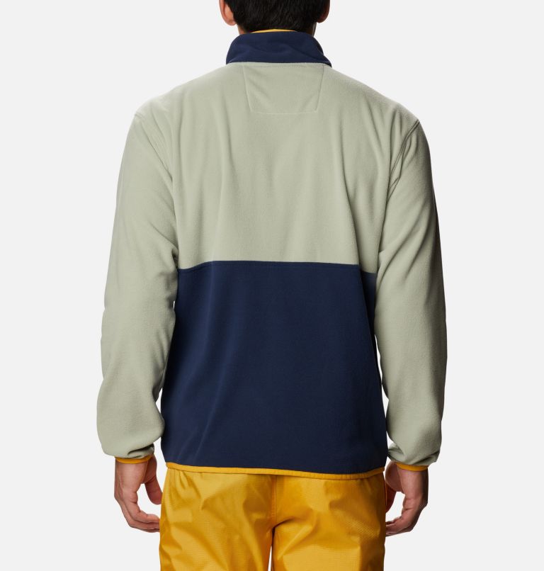Back Bowl&trade; Fleece Lightweight | 348 | XXL Men's Back Bowl&trade; Fleece Lightweight, Safari, Collegiate Navy, Bright Gold, back