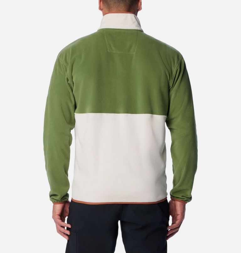 Columbia Olive & Black Back Bowl Fleece Jacket