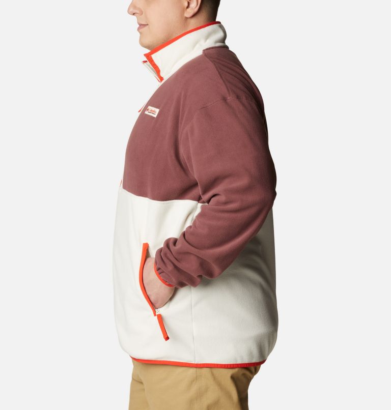 Back Bowl Fleece Lightweight | 640 | 4X, Color: Light Raisin, Chalk, Spicy, image 3
