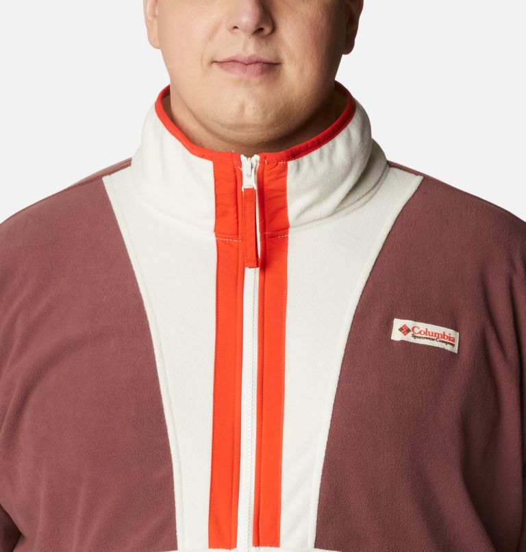 Back Bowl Fleece Lightweight | 640 | 4X, Color: Light Raisin, Chalk, Spicy, image 4