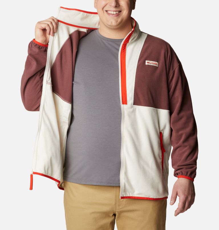 Back Bowl Fleece Lightweight | 640 | 4X, Color: Light Raisin, Chalk, Spicy, image 5