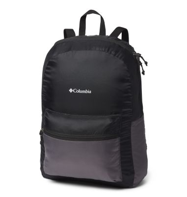 black transport backpack