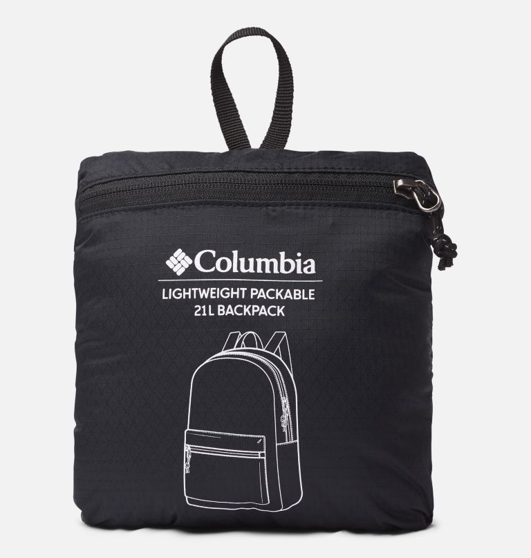 Thumbnail: Lightweight Packable 21L Backpack, Color: Black, image 3