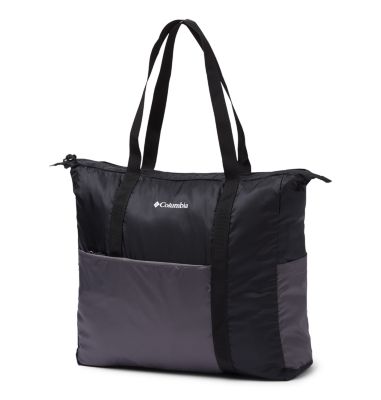 Sac L&eacute;ger et Compactable 18L Lightweight Packable 21L Tote | 010 | O/S, Black, City Grey, front