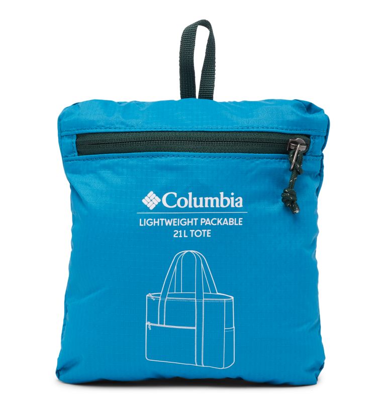 Lightweight Packable 21L Tote | 462 | O/S Unisex Lightweight Packable 18L Tote, Fjord Blue, a2