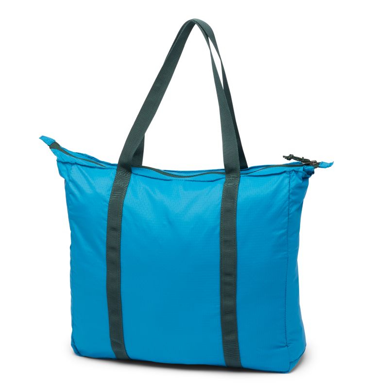 Lightweight Packable 21L Tote | 462 | O/S Unisex Lightweight Packable 18L Tote, Fjord Blue, back