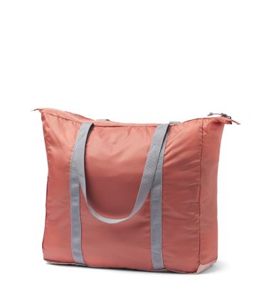 Unisex Lightweight Packable 18L Tote Lightweight Packable 21L Tote | 313 | O/S, Peach Cloud, Dusty Crimson, back