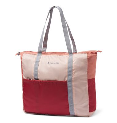 Unisex Lightweight Packable 18L Tote Lightweight Packable 21L Tote | 313 | O/S, Peach Cloud, Dusty Crimson, front