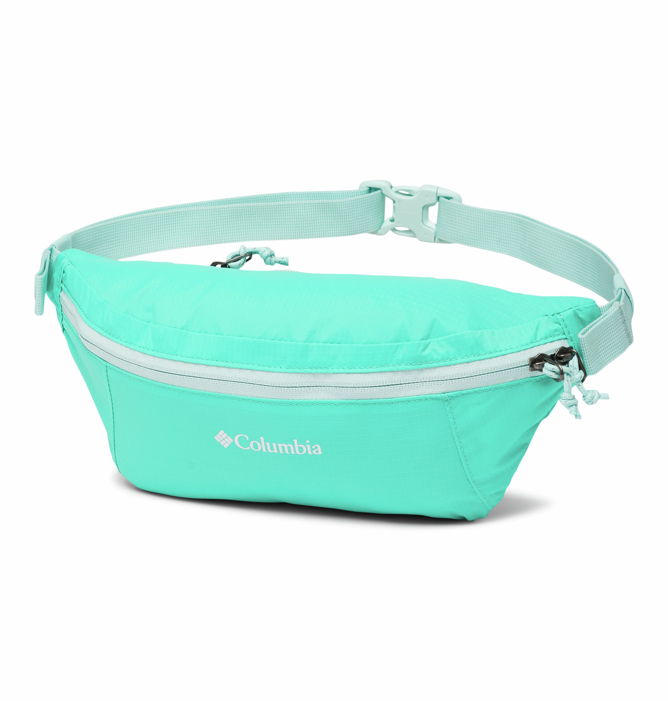 turquoise color Made in USA. Fanny pack,waist pack medium size 