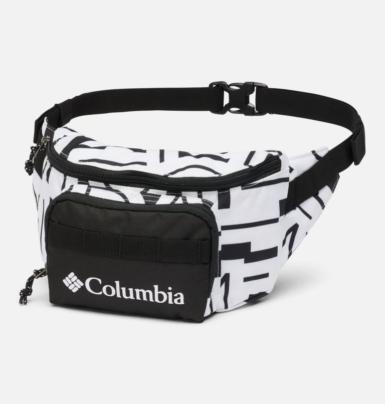 Zigzag Hip Pack | 100 | O/S, Color: White Typo, Black, image 1