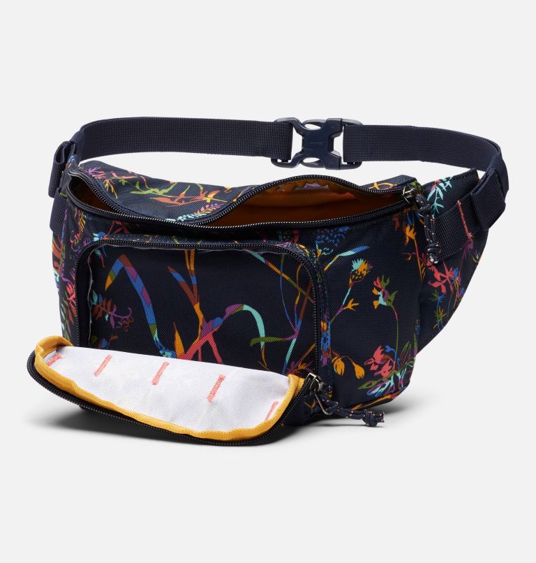 Zigzag Hip Pack | 472 | O/S, Color: Dark Nocturnal Art Bouquet, image 3