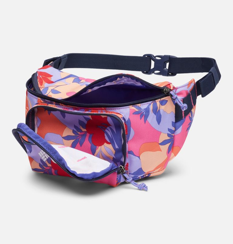 Zigzag Hip Pack | 656 | O/S, Color: Wild Geranium Floriated, image 3