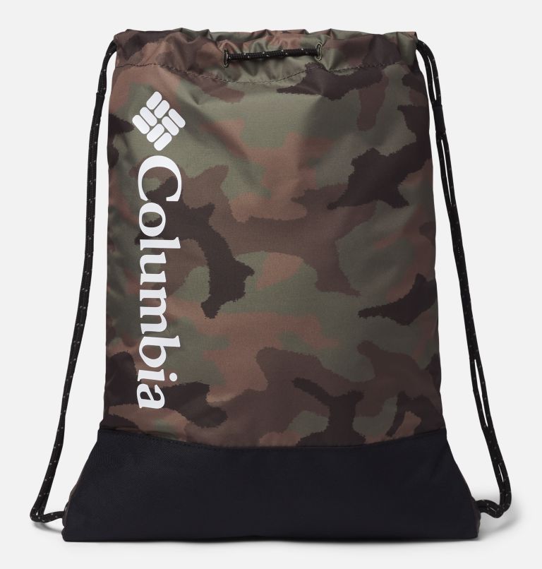 Drawstring Pack | 316 | O/S, Color: Cypress Camo, Black, image 1