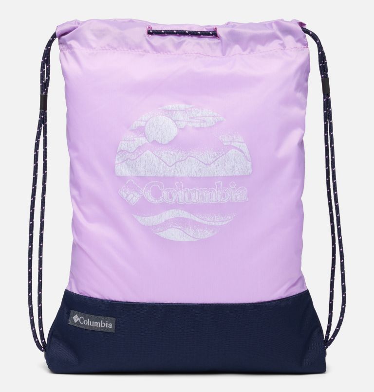 Zigzag Drawstring Pack | 514 | O/S, Color: Gumdrop, Dark Nocturnal, image 1