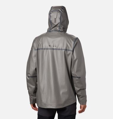 Giacca OutDry&trade; Ex Eco II Tech Shell da uomo OutDry Ex ECO&trade; II Tech Shell | 023 | L, City Grey, back