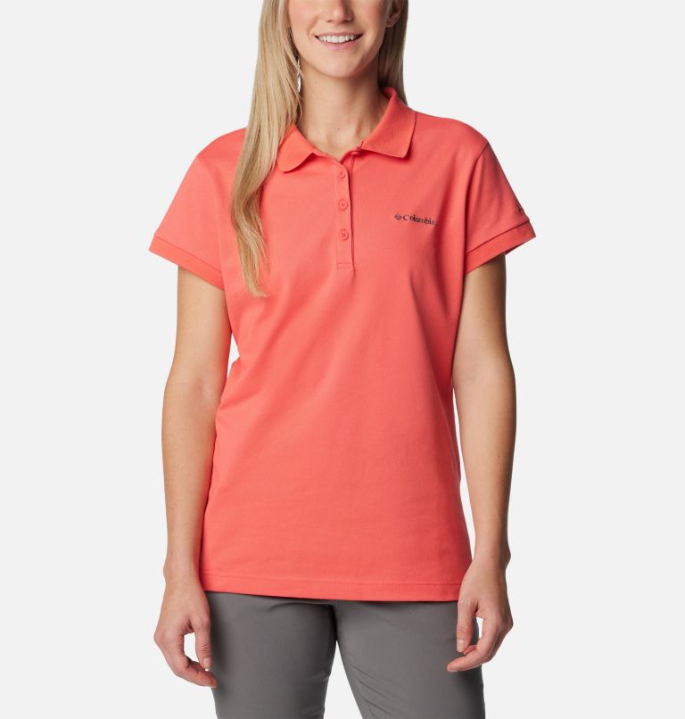 Polo Maille Piquee Uni Lakeside Trail Femme Columbia Sportswear