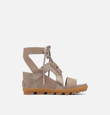 sorel women's joanie lace up sandals