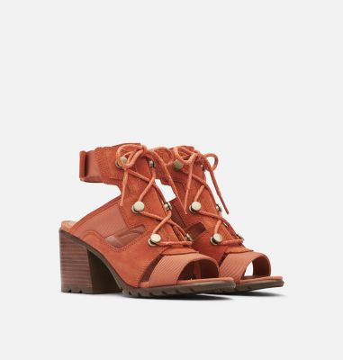 sorel lace up sandals