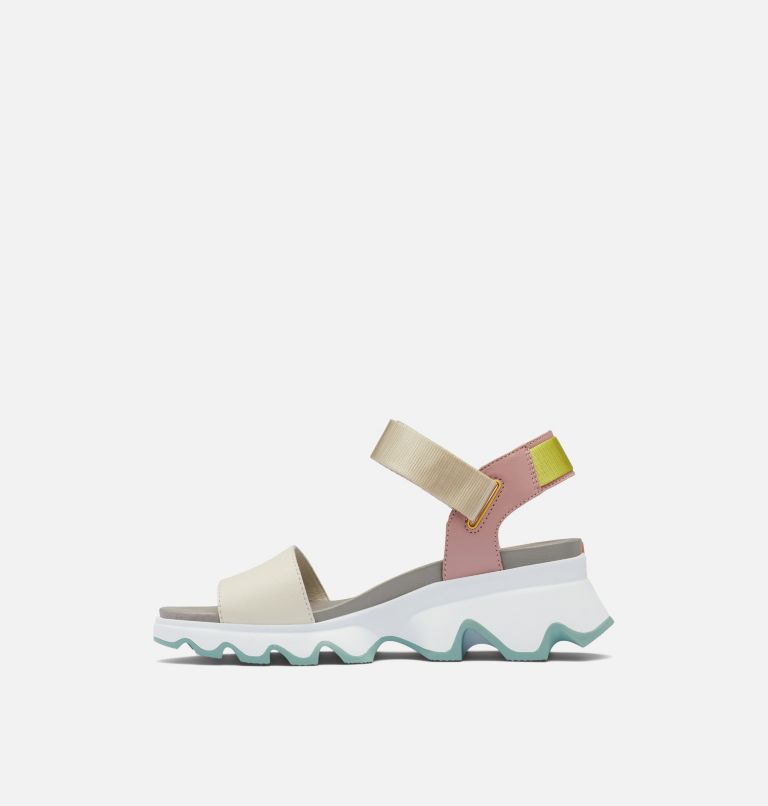 Women's Kinetic Sandal , Color: Chalk, Eraser Pink, image 4