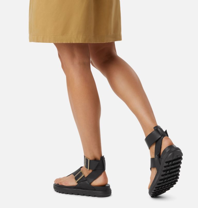 Women's Roaming T-strap Sandal, Color: Black