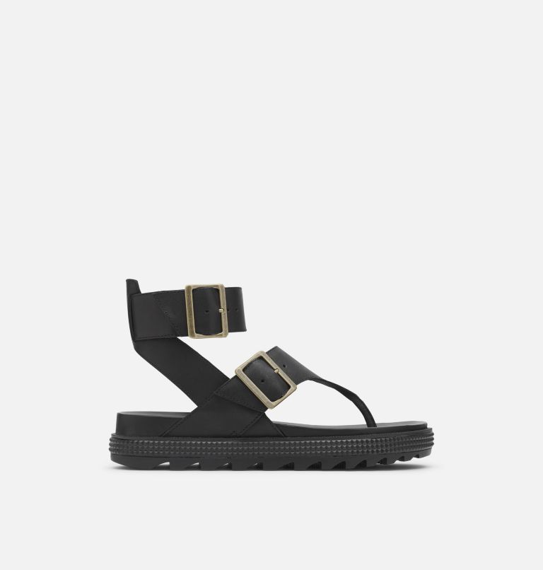 Journey T-Strap Sandal in Black