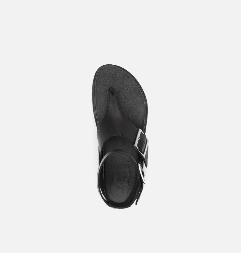 Thumbnail: Sandale à brides en T Roaming pour les femmes, Color: Black, image 5