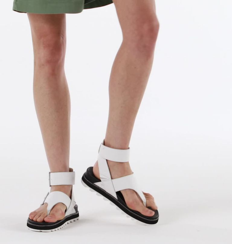 Thumbnail: Women's Roaming T-Strap Sandal, Color: Sea Salt, image 2