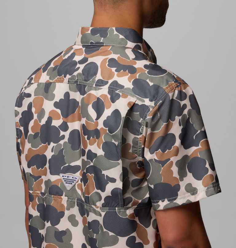CLG Super Slack Tide Shirt | 161 | L, Color: LSU - Fossil Deltahunter Camo, image 7