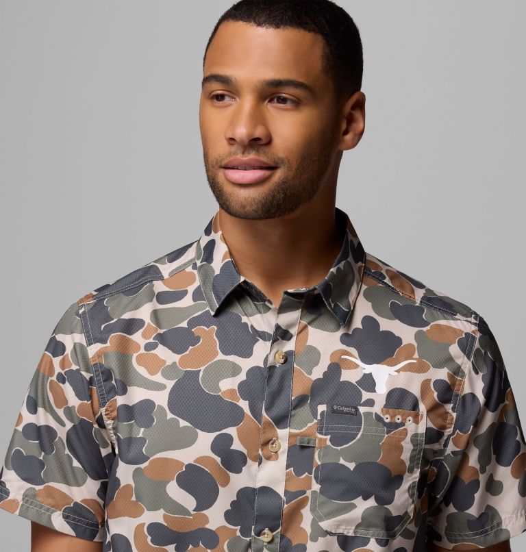 CLG Super Slack Tide Shirt | 163 | L, Color: TEX - Fossil Deltahunter Camo, image 5