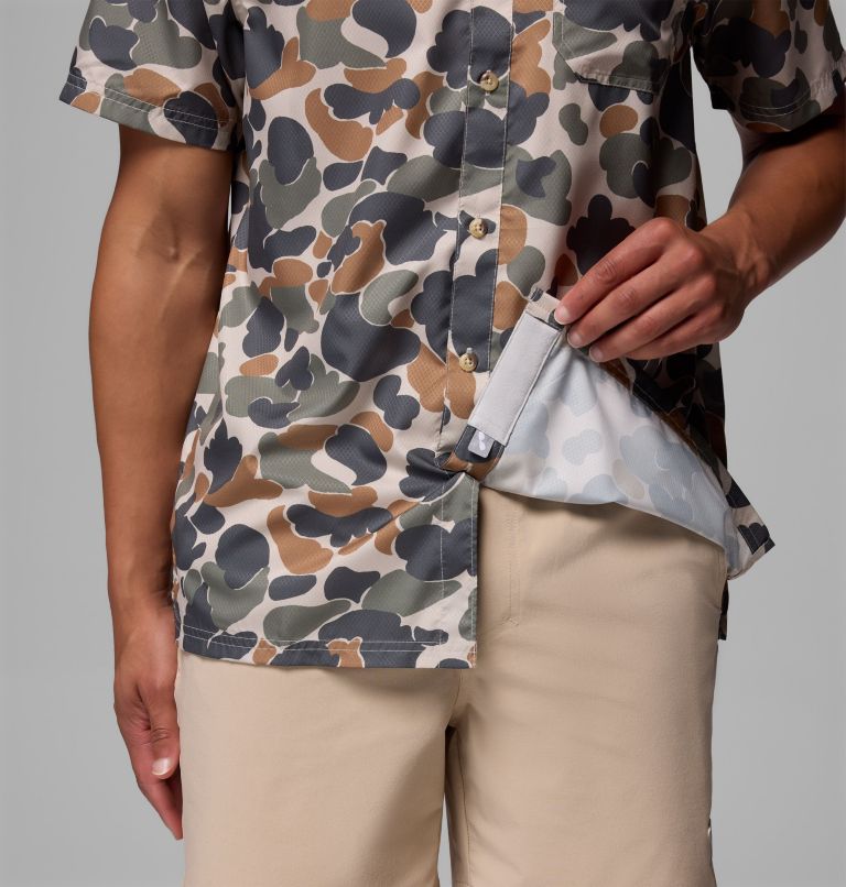 CLG Super Slack Tide Shirt | 163 | L, Color: TEX - Fossil Deltahunter Camo, image 6