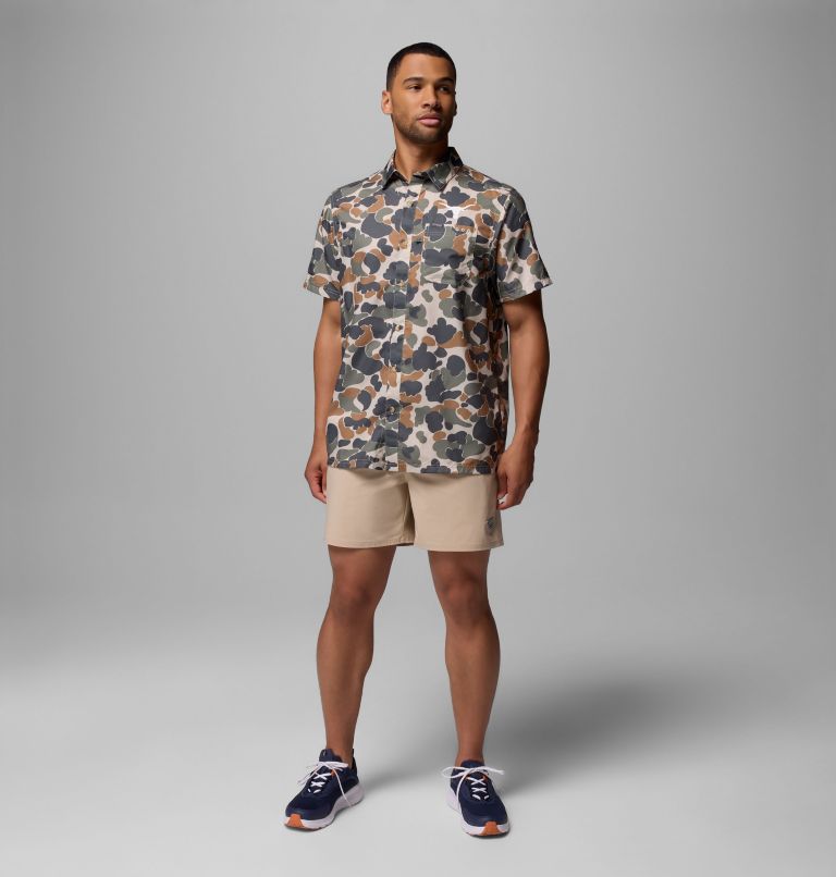 CLG Super Slack Tide Shirt | 163 | L, Color: TEX - Fossil Deltahunter Camo, image 2