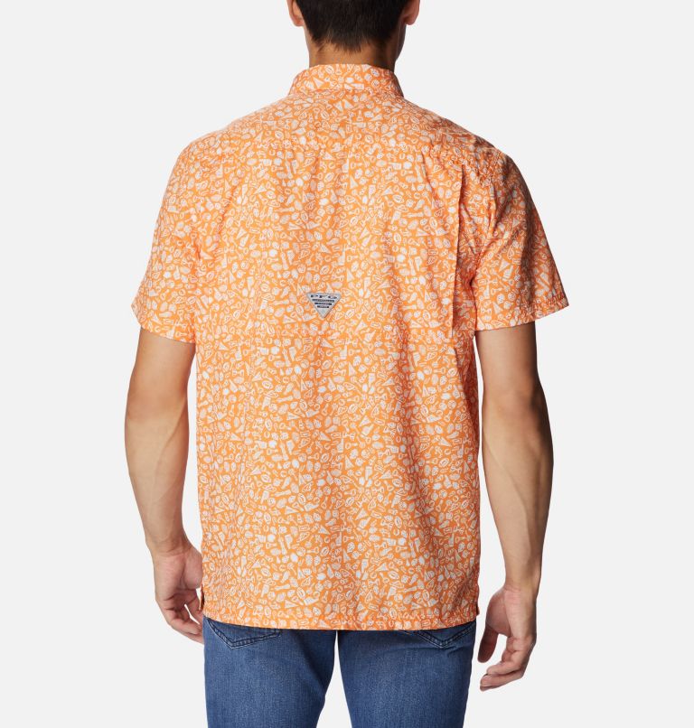 Men's Collegiate PFG Super Slack Tide Shirt - Tennessee, Color: UT - Solarize Gameday Print, image 2