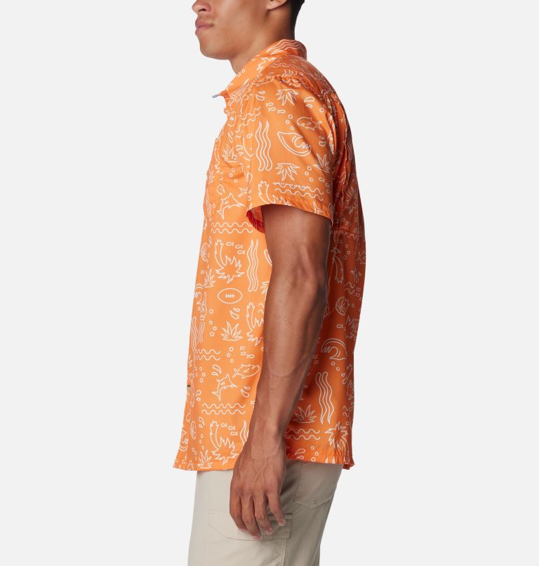 Men's Collegiate PFG Super Slack Tide Shirt - Tennessee, Color: UT - Solarize Fish Fan Print, image 3