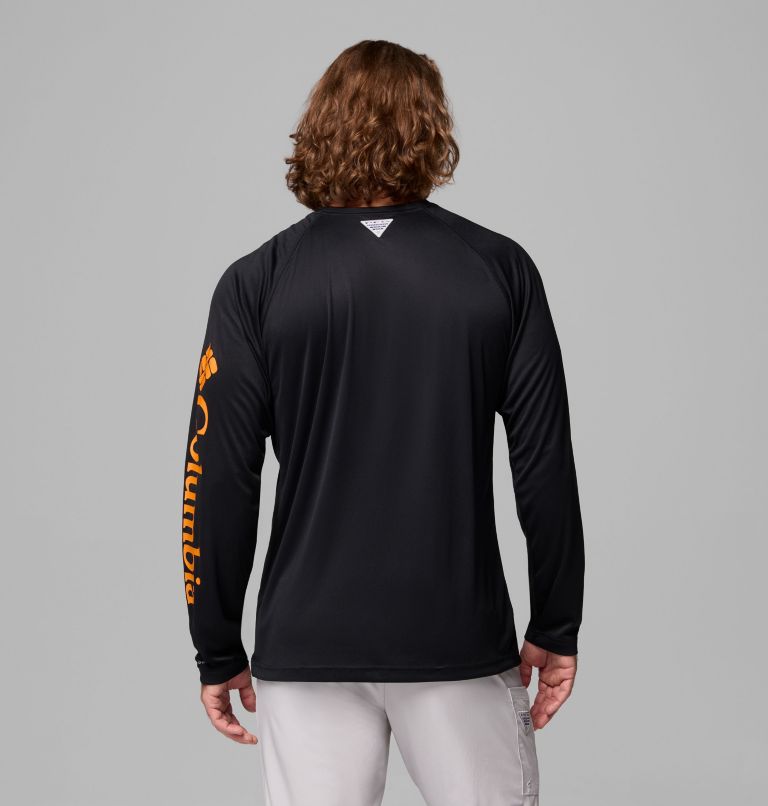 Men's Collegiate PFG Terminal Tackle Long Sleeve Shirt - Tennessee, Color: UT - Black, image 3