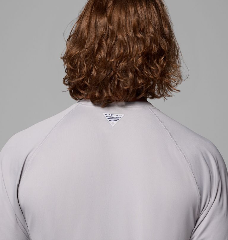 Men's Collegiate PFG Terminal Tackle Long Sleeve Shirt - Texas A&M, Color: TAM - Columbia Grey, image 6