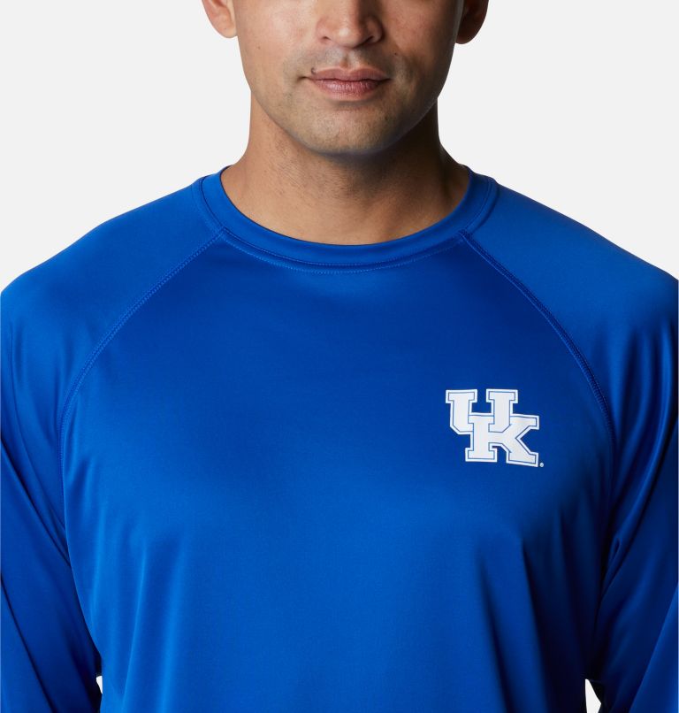 Men s Collegiate PFG Terminal Tackle Long Sleeve Shirt Kentucky