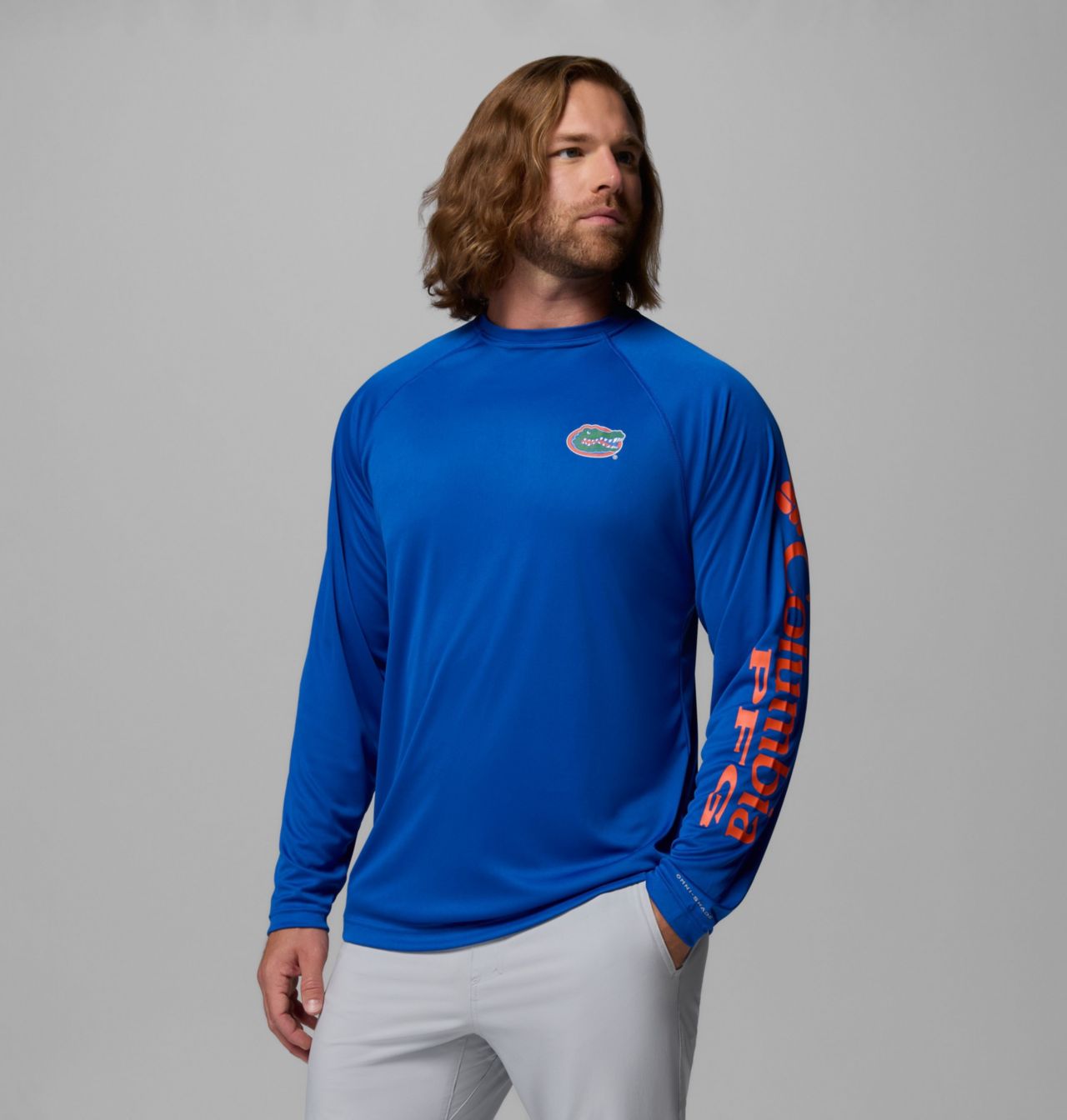 Men's Collegiate PFG Terminal Tackle™ Long Sleeve Shirt - Florida 4