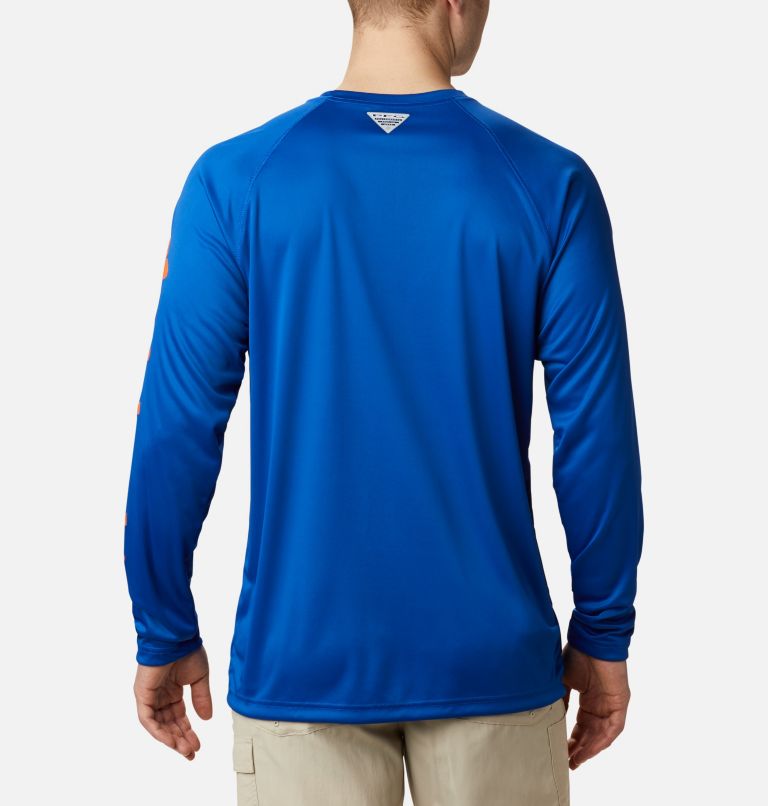Columbia Collegiate PFG Terminal Tackle Long-Sleeve Shirt for Men -  University of Kentucky/Azul - XL