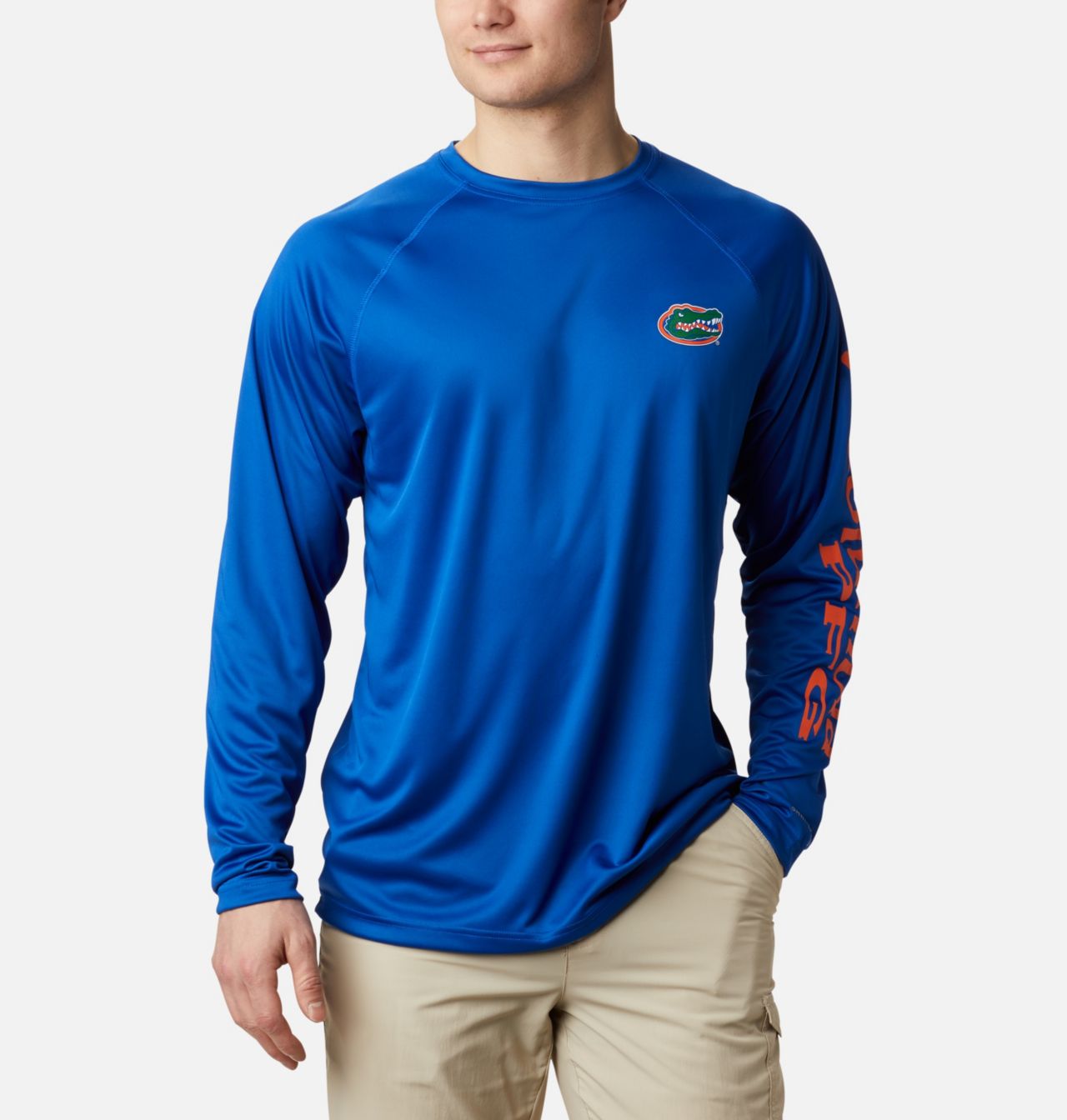 Men's Collegiate PFG Terminal Tackle™ Long Sleeve Shirt - Florida 1