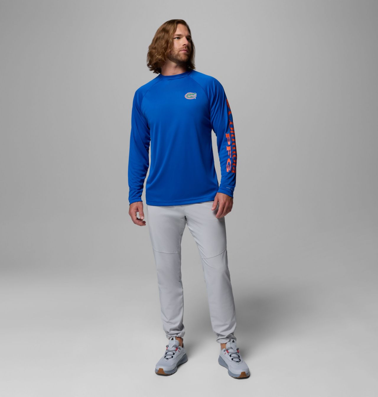 Men's Collegiate PFG Terminal Tackle™ Long Sleeve Shirt - Florida 2