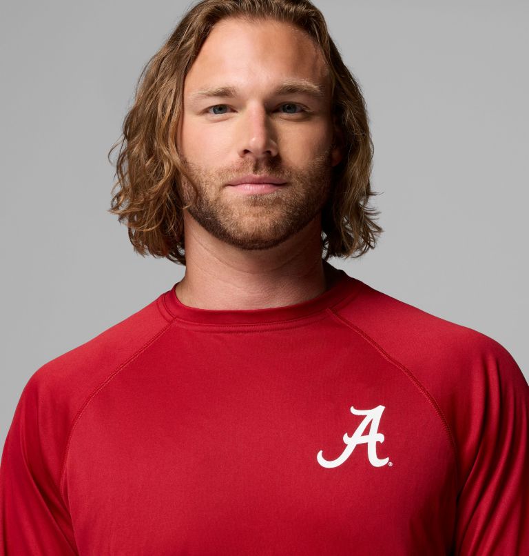 CLG Terminal Tackle LS Shirt | 678 | M, Color: ALA - Red Velvet, White, image 5