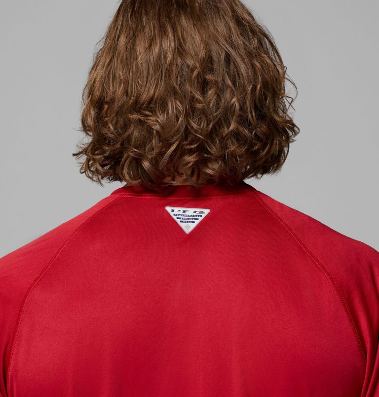 CLG Terminal Tackle LS Shirt | 678 | M, Color: ALA - Red Velvet, White, image 6