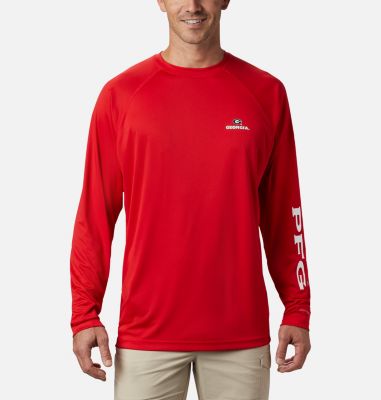 Nike Men's Georgia Bulldogs Red UV Collegiate Polo, Medium