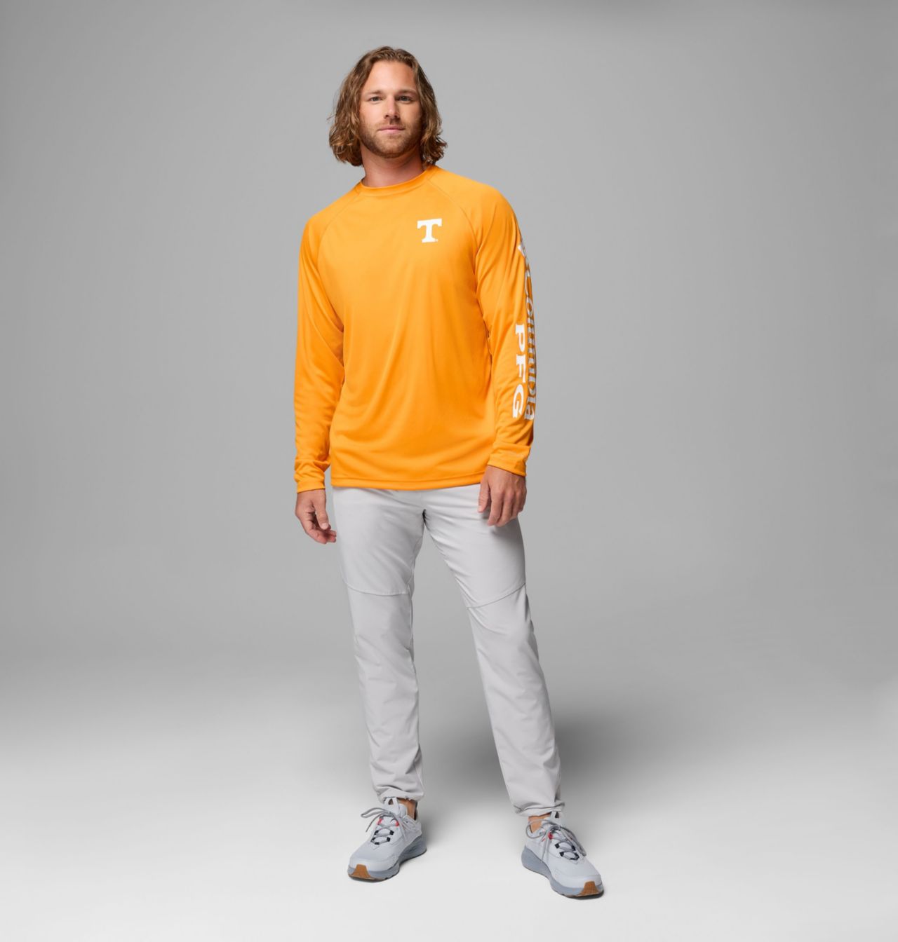 Men's Collegiate PFG Terminal Tackle™ Long Sleeve Shirt - Tennessee 2