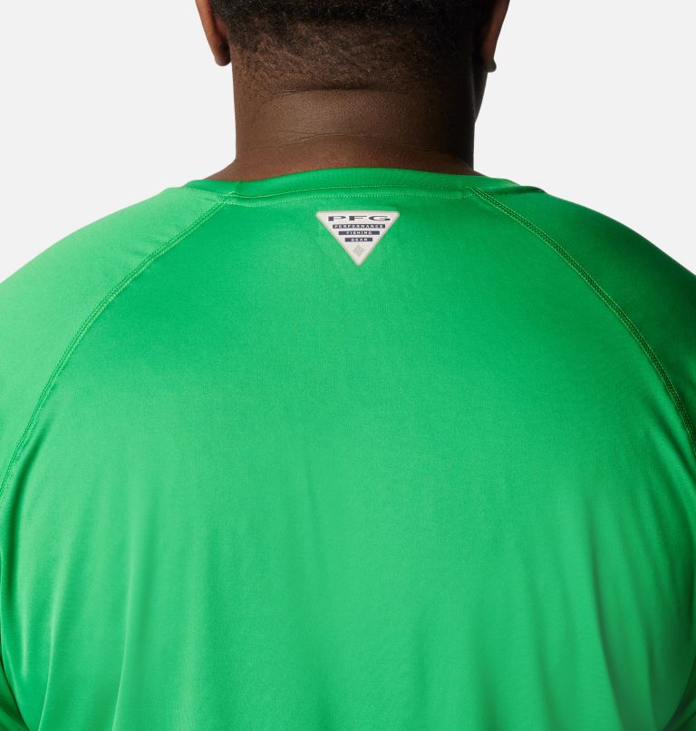 Men's Collegiate PFG Terminal Tackle Long Sleeve Shirt - Big - Oregon, Color: UO - Fuse Green, Yellow Glo, image 5