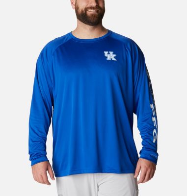 Wildcats, Kentucky Men's Columbia Tamiami Short Sleeve Shirt - Big Sizing