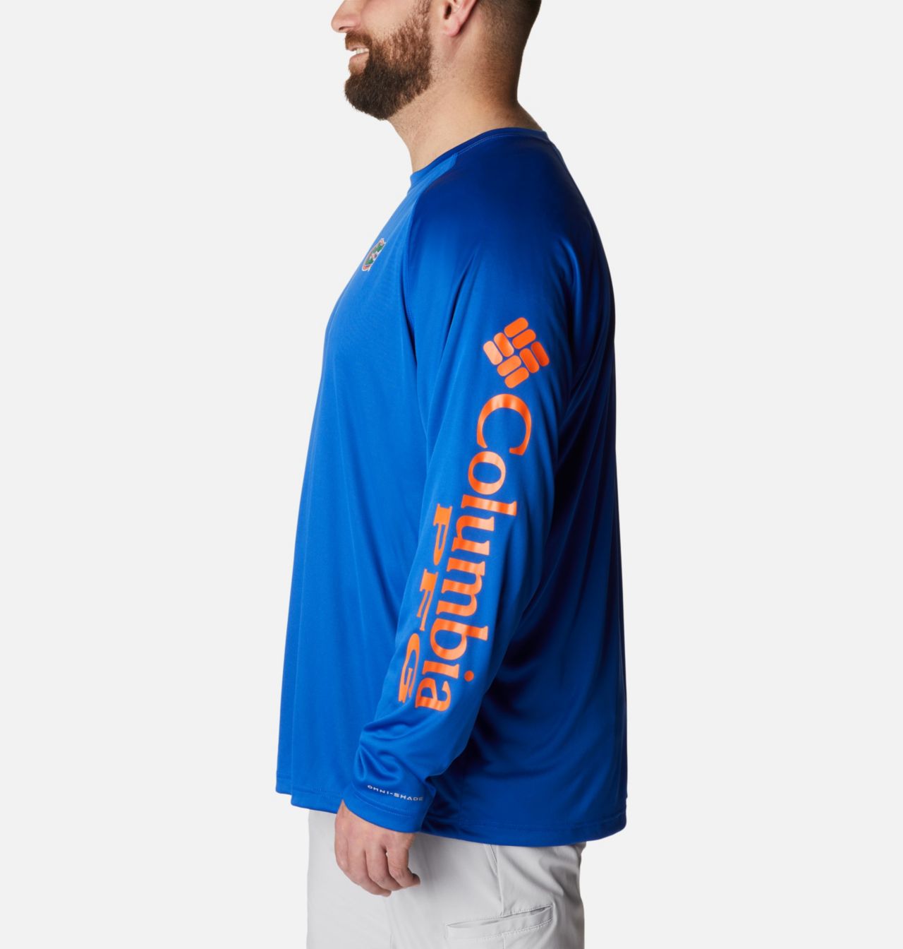 Men's Collegiate PFG Terminal Tackle™ Long Sleeve Shirt - Big - Florida 3