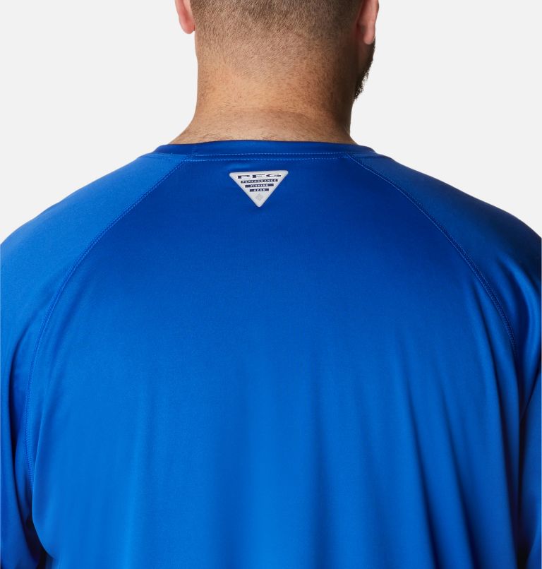 Men's Collegiate PFG Terminal Tackle Long Sleeve Shirt - Big - Florida, Color: FLA - Azul, Spark Orange, image 5